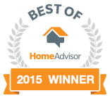 2015 Best of Home Advisor Service Award